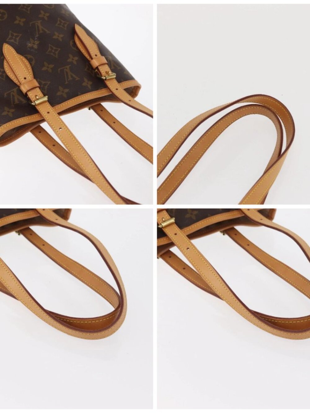 LOUIS VUITTON Monogram Bucket PM Shoulder Bag M42238 LV Auth am9732 - Picture 16 of 16